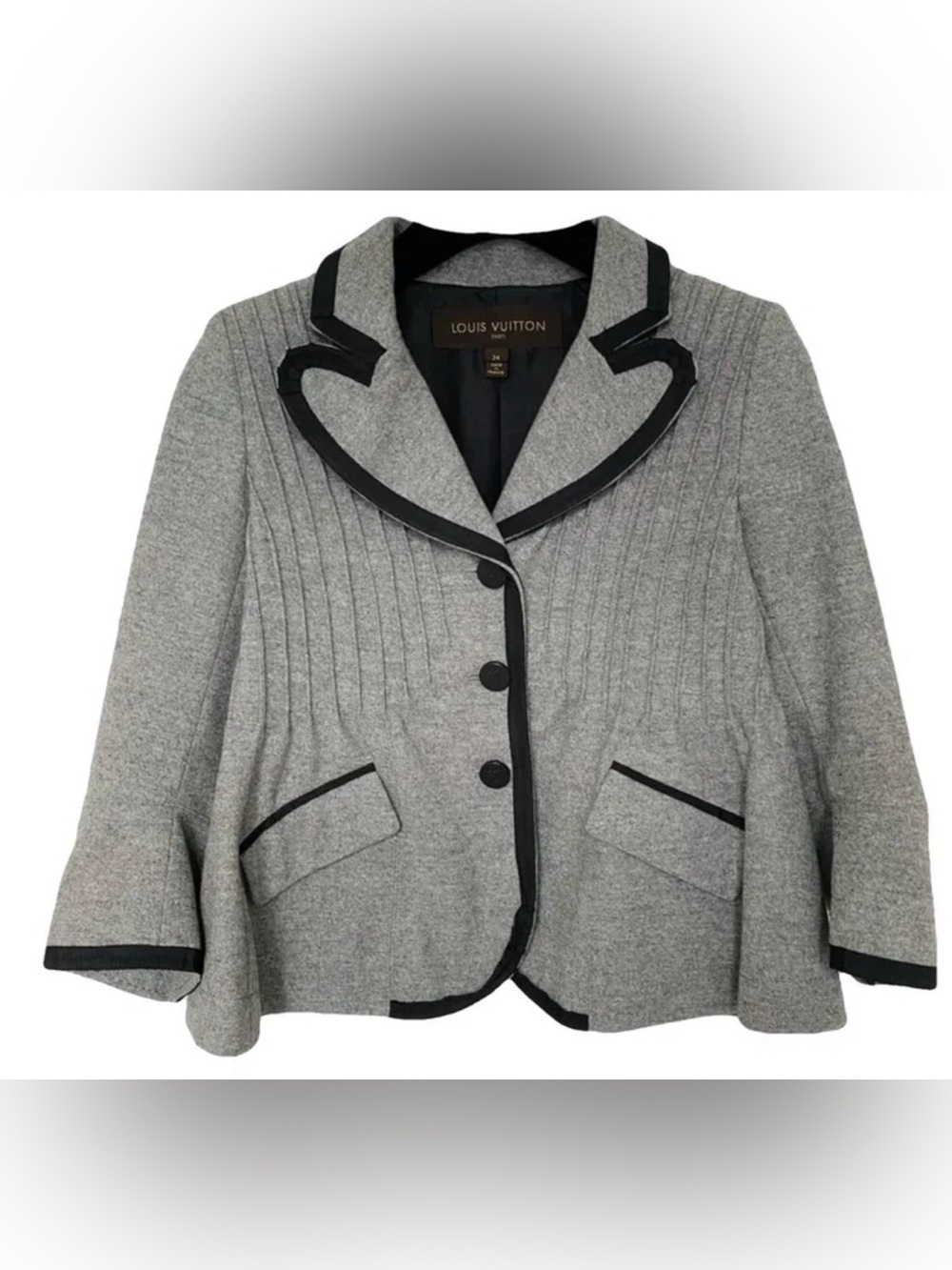 Louis Vuitton Fall 2010 Grey Blazer